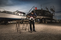 531-749 - SBE 127 18-EC Scie à ruban à batterie