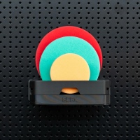 FX008 - Supporto a muro 3D per tamp. di lucidatura Ø80–160